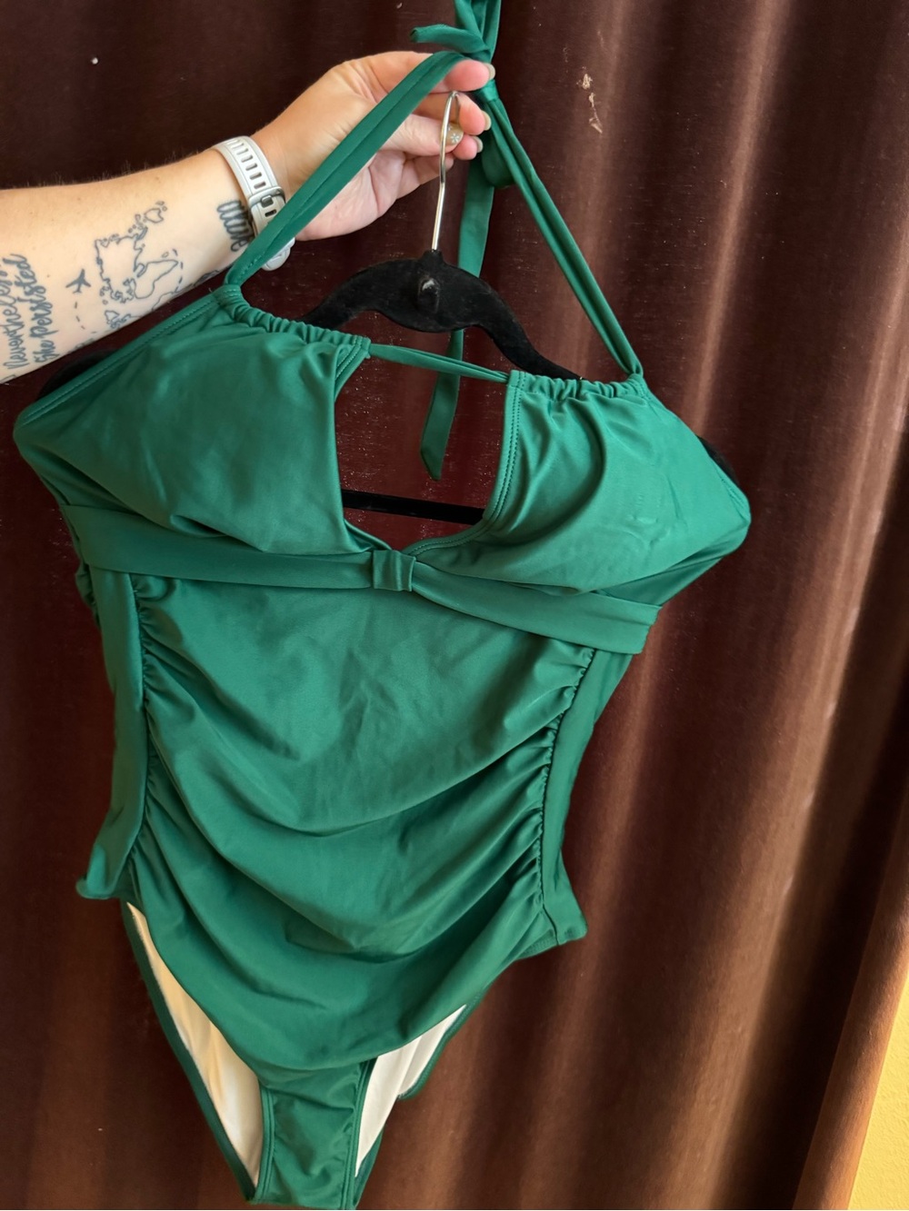 Emerald Green One-Piece Swimsuit